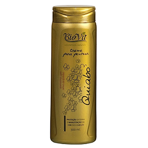 CREME PARA PENTEAR QUERATINA COM SEIVA DE QUIABO 300 ml