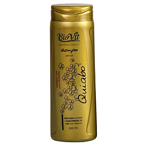 SHAMPOO QUERATINA COM SEIVA DE QUIABO 300 ml