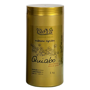 MÁSCARA CAPILAR QUERATINA COM SEIVA DE QUIABO 1 kg