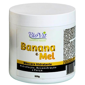 MÁSCARA HIDRATANTE BANANA E MEL 500 g