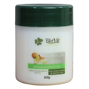 MÁSCARA RECONSTRUTORA OLEO DE COCO 500 g