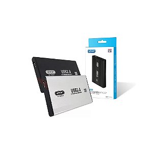 CASE EXTERNA P/ HD 2,5" SATA - USB 2.0 KNUP