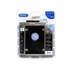CASE CADDY INTERNA SATA 12,7MM - KNUP