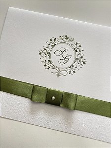 Convite Aparecida - Papel Alvura