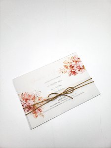 Convite Vegetal - Papel Vegetal + Alvura