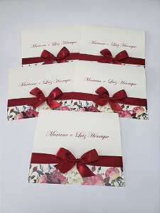 Convite Aparecida - Papel Concetto