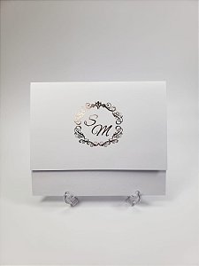 Convite Aparecida - Papel Alvura + Hot Stamping