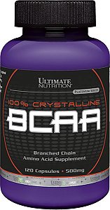 BCAA 500 MG 60 CÁPSULAS - ULTIMATE NUTRITION