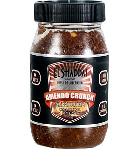 PASTA DE AMENDOIM COM AÇUCAR MASCAVO E ALFARROBA 250 GR - EL SHADDAI