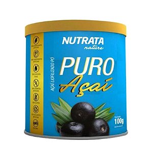 PURO AÇAI 100 GR - NATURE NUTRATA