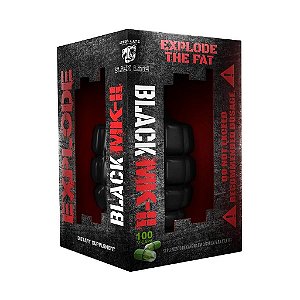 TERMOGÊNICO BLACK MK - ll GRENADEXPLOD UNDER LABZ - 100 CÁPSULAS.