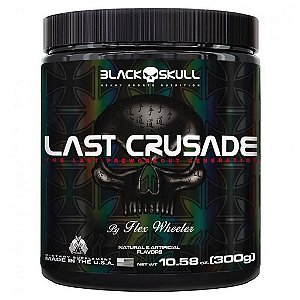 PRÉ TREINO LAST CRUSADE 300G - BLACK SKULL - LIMÃO COM PIMENTA