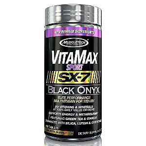 VITA MAX SPORT SX-7 BLACK ONYX - MULTIVITAMÍNICO PARA MULHERES!
