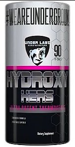 HYDROXY HERS 90 CÁPSULAS - UNDER LABZ  (VENCIMENTO 10/2021 )