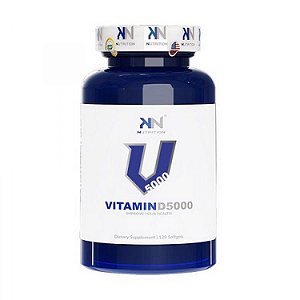 VITAMINA D-3 5.000 IU 120 CÁPSULAS - KN NUTRITION