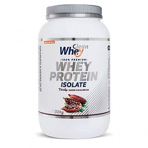 WHEY PROTEIN ISOLATE TASTY CACAU BELGA 1.020 GR - CLEAN WHEY