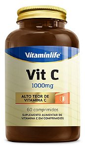 VITAMINA C 1000 MG 60 COMPRIMIDOS - VITAMINLIFE