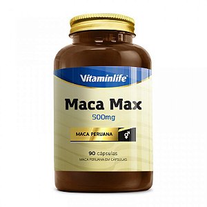 MACA MAX 500 MG 90 CÁPSULAS - VITAMINLIFE