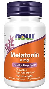 MELATONIN 3 MG 90 CÁPSULAS - NOW FOODS