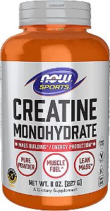 CREATINE MONOHYDRATE 227 GRAMAS - NOW FOODS