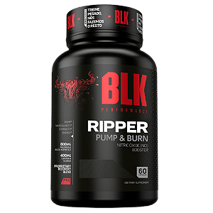 PRE TREINO RIPPER 60 CÁPSULAS - BLK PERFORMANCE (NOVO)