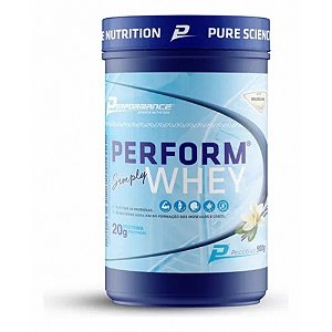 PERFORM SIMPLY WHEY 900 GR (BAUNILHA) - PERFORMANCE NUTRITION