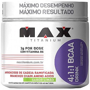 4:1:1 BCAA DRINK 280 GRAMAS - MAX TITANIUM