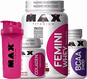 COMBO FEMINI WHEY - MAX TITANIUM