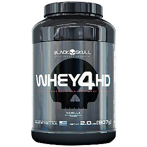 WHEY 4HD 907 GRAMAS - BLACK SKULL