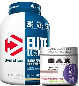 ELITE 100% WHEY 2.3 KG + BCAA DRINK 280 GR - COMBO