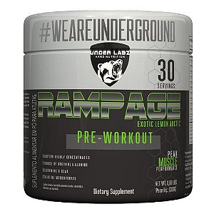 PRÉ-TREINO RAMPAGE 30 DOSES - UNDER LABZ