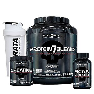 COMBO PROTEIN 7 BLEND 1.8 KG - BLACK SKULL