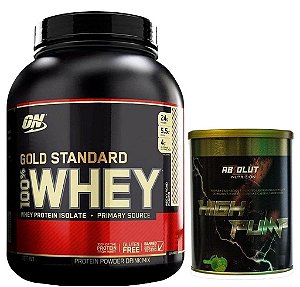 100% WHEY PROTEIN GOLD STANDARD 2.26 KG + BRINDE - OPTIMUM NUTRITION