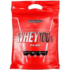 100% WHEY PURE 907 GR REFIL - INTEGRAL MEDICA