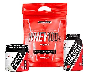 WHEY 100% PURE 907 GR (COMBO) - INTEGRAL MEDICA