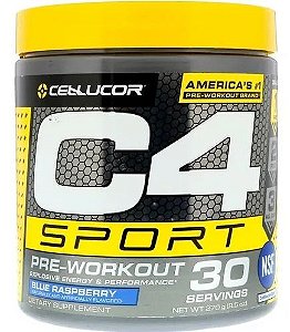 C4 SPORT - CELLUCOR - PRÉ TREINO - 270 GR (30 DOSES)