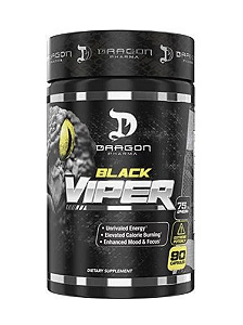 VIPER BLACK| 90 CÁPSULAS  -DRAGON PHARMA