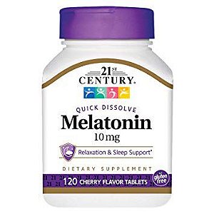 MELATONINA 10 MG 120 TABLETS - 21ST CENTURY