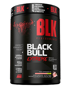 Black Bull Pre Workout Citrus Lemonade 300g BLK Performance
