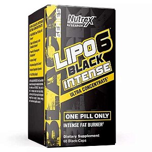 LIPO6|BLACK| INTENSE UC 60 CAPS - NUTREX