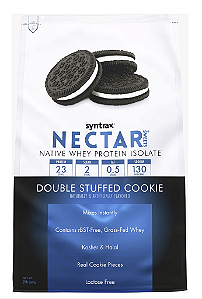 NECTAR SWEETS SYNTRAX - WHEY ISOLADO DOUBLE STUFFED COOKIE (OREO) 907G - IMPORTADO