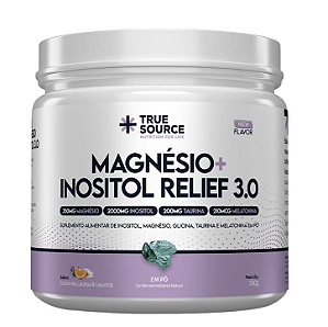 TRUE MAGNESIO + INOSITOL RELIEF 3.0 CAMOMILA E LAVANDA 350 GR - TRUE SOURCE