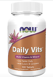 DAILY VITS NOW 100 TABLETS- NOW FOODS