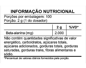 BETA-ALANINE PLATINUM 200 GR - MUSCLETECH