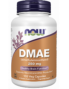 DMAE 250 MG 100 CAPS - NOW FOODS