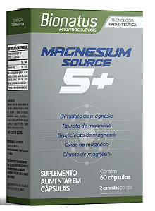 MAGNESIUM SOURCE 5+ 60CAPS - BIONATUS