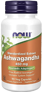 ASHWAGANDHA 450 MG 90 CAPS - NOW