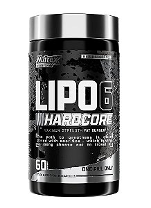 LIPO 6 HARDCORE 60 CÁPSULAS - NUTREX