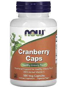 CRANBERRY CAPS 100 CAPS - NOW FOODS