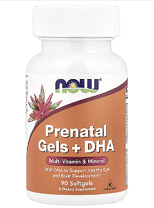PRENATAL GELS + DHEA 90 SOFGELS - NOW FOODS